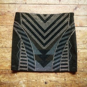 ANGL studded mini skirt S